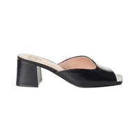 Liu Jo, Femme, Chaussures, Noir, Taille: 37 EU Sandales à Talons Hauts Bout Carré