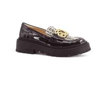 Liu Jo, Femme, Chaussures, Rouge, Taille: 39 EU Mocassins avec insert en bouclé