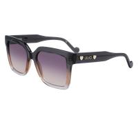 Liu Jo Femme Liu Jo LJ771S 033 Lunettes de soleil Acétate Gris Violet Carré Normale Ombré