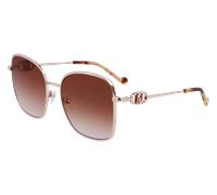 Liu Jo LJ 155S 770, Lunettes de soleil, Carrée, Femme, Doré