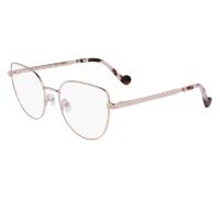 Liu Jo Femme LJ2166 770 Montures optiques Métal Or Cat Eye Normale Normale