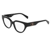 Liu Jo Femme LJ2828 001 Montures optiques Acétate Noir Cat Eye Normale