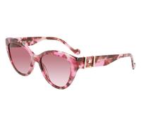 Liu Jo Femme LJ760S 658 Lunettes de soleil Acétate Havane /Rose Rose Cat Eye Normale Ombré
