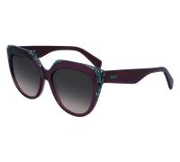 Liu Jo Femme LJ783S 513 Lunettes de soleil Acétate Violet Gris Cat Eye Normale Normale