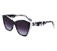 Liu Jo Femme LJ784S 006 Lunettes de soleil Acétate Noir Gris Papillon Normale Ombré