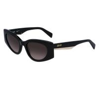 Liu Jo 792s Sunglasses Doré Black/CAT3 Homme