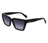 Liu Jo Femme LJ793SR 001 Lunettes de soleil Bio-inject Noir Carré Normale Ombré