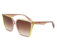 Liu Jo Femme LJ798S 279 Lunettes de soleil Acétate marron marron Au carré Normale Ombré