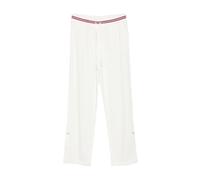 Liu Jo, Femme, Pantalons, Blanc, Taille: 42 FR Pantalon en jersey Interlock