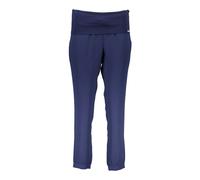 Liu Jo, Femme, Pantalons, Bleu, Taille: 40 FR Pantalon Femme Bleu avec Taille Élastique