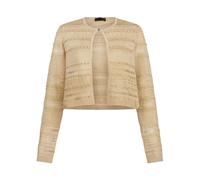 Liu Jo, Femme, Pulls, Beige, Taille: 36 FR Cardigan ajouré