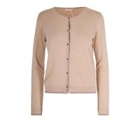 Liu Jo, Femme, Pulls, Beige, Taille: 36 FR Cardigan avec fentes
