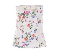 Liu Jo, Femme, Tops, Multicolore, Taille: 38 FR Haut bustier à imprimé floral