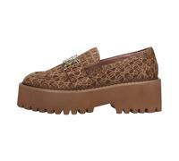Liu Jo - Forty 06 Printed Cow Suedewood - Femme - Chaussures - Brun - Taille: 41 EU