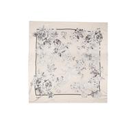Liu Jo Foulard 'ECS FOULARD ROMANTIC FL. 120X1' beige / noir, Taille One Size