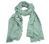 liu jo FOULARD FEMME AVEC ORL DÉFRANGÉ ET LOGO 2F4001 T0300, Berly Green, Taille unique