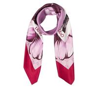 LIU JO Foulard fleur 90 x 90 cm, 00949 Sangria, Foulard