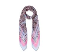 LIU JO Foulard imprimé animal 120 x 120 cm, 82333 Dark Pink, Foulard