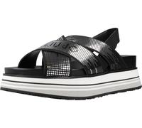 Sandales à plateforme - LIU JO - SA4165TX022 - Noir - Talon compensé 6 cm - Élastique
