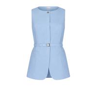 Liu Jo - Gilet Ceinturé - Femme - Vestes - Bleu - Taille: 36 FR