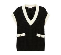Liu Jo - Gilet en maille - Femme - Pulls - Noir - Taille: 42 FR