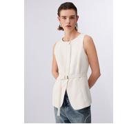 Liu Jo - Gilet Wa6209-Ts896 - Femme - Vestes - Beige - Taille: 40 FR