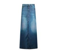 Liu Jo - Gonna Lunga Digital Prints Skirt - Femme - Jupes - Bleu - Taille: W26