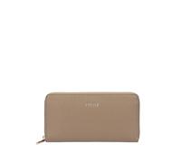 Liu Jo Grand portefeuille Zip Around Mud Brun Taille XL Unisexe