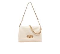 Liu Jo - Grand sac LaPuffy avec logo métallique - Femme - Sacs - Beige - Taille: ONE Size