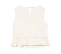 Liu Jo - Haut à Volants Orné de Sequins - Femme - Blouses et Chemises - Beige - Taille: 36 FR