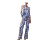 Liu Jo - Haut en Popeline avec - Femme - Blouses et Chemises - Bleu - Taille: 38 FR