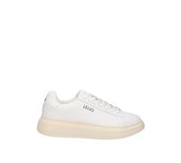 Liu Jo, Homme, Chaussures, Blanc, Taille: 43 EU Baskets en cuir noir et blanc