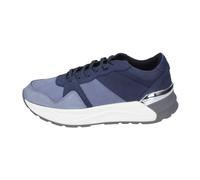Liu Jo, Homme, Chaussures, Bleu, Taille: 42 EU Baskets en Cuir Suédé