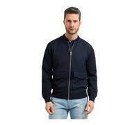 Liu Jo, Homme, Vestes, Bleu, Taille: L Cardigan avec fermeture éclair et poches