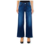 Liu Jo - Jean large cropped parfait - Femme - Jeans - Bleu - Taille: W25
