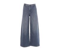 Liu Jo - Jeans Évasés avec Strass - Femme - Jeans - Bleu - Taille: W30