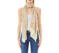 LIU JO Étole avec logo 90 x 180 cm, 10618 Pales jaunes, Étoile