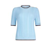 Liu Jo - Knit Mesh Wa6522-Ms044 - Femme - Pulls - Bleu - Taille: 42 FR