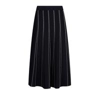 Liu Jo - Knit Midi Skirt - Femme - Jupes - Bleu - Taille: 40 FR