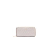 Liu Jo Portefeuille Caliwen XL Zip-Around Monogram – Similicuir, 12 compartiments porte-cartes