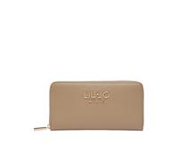 Liu Jo - Large Zip-Around Wallet - Femme - Accessoires - Beige - Taille: ONE Size
