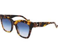 Liu Jo LJ746S LIGHT HAVANA/BLUE SHADED 50/22/140 Lunettes de soleil pour femmes