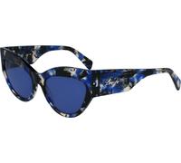 Liu Jo LJ 787S 019, Lunettes de soleil, Papillon, Femme, Noir