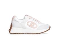 Liu Jo - Lolo 17 Baskets Plateforme Blanc Rose - Femme - Chaussures - Blanc - Taille: 37 EU