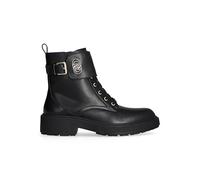Liu Jo London 03 Amphibiens en cuir avec boucle pour femme, Noir , 36 EU