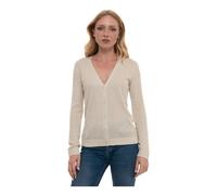 Liu Jo - Long cardigan - Femme - Pulls - Beige - Taille: 40 FR