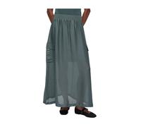 Liu Jo - Long Mesh Skirt - Femme - Jupes - Vert - Taille: 38 FR