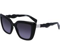 Liu Jo Femme LJ789S 001 Lunettes de soleil Bio-inject Noir Gris Cat Eye Normale Ombré