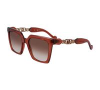 Liu Jo Femme Liu Jo LJ779S 200 Lunettes de soleil Injecté Marron Carré Normale Ombré