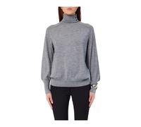 Liu Jo - Maglia chiusa M/L c/bracciale - Femme - Pulls - Gris - Taille: 42 FR